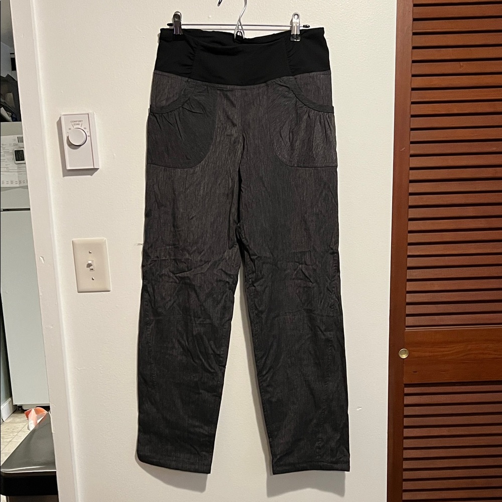 Prana Black Straight Leg Pants